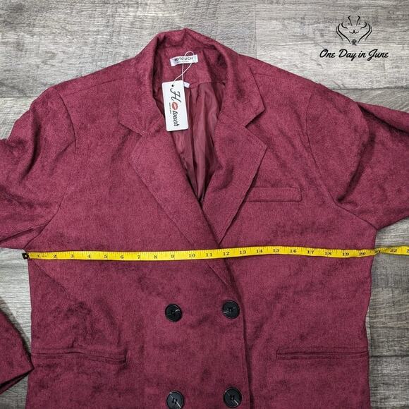 Hotouch 4 Button Corduroy Blazer Size L - Picture 3 of 6